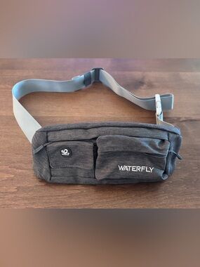 WATERFLY Gray Utility Lightweight Fanny Pack